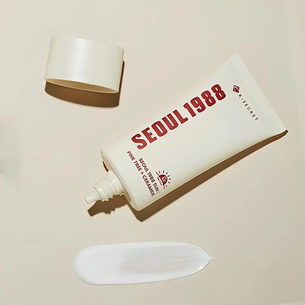K-SECRET Seoul 1988 Sun Pine Tree + Ceramide SPF 50 Gesichtscreme