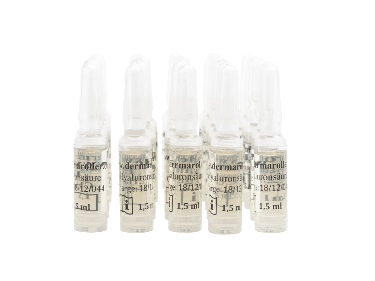 Dermaroller Hyaluron-Ampullen