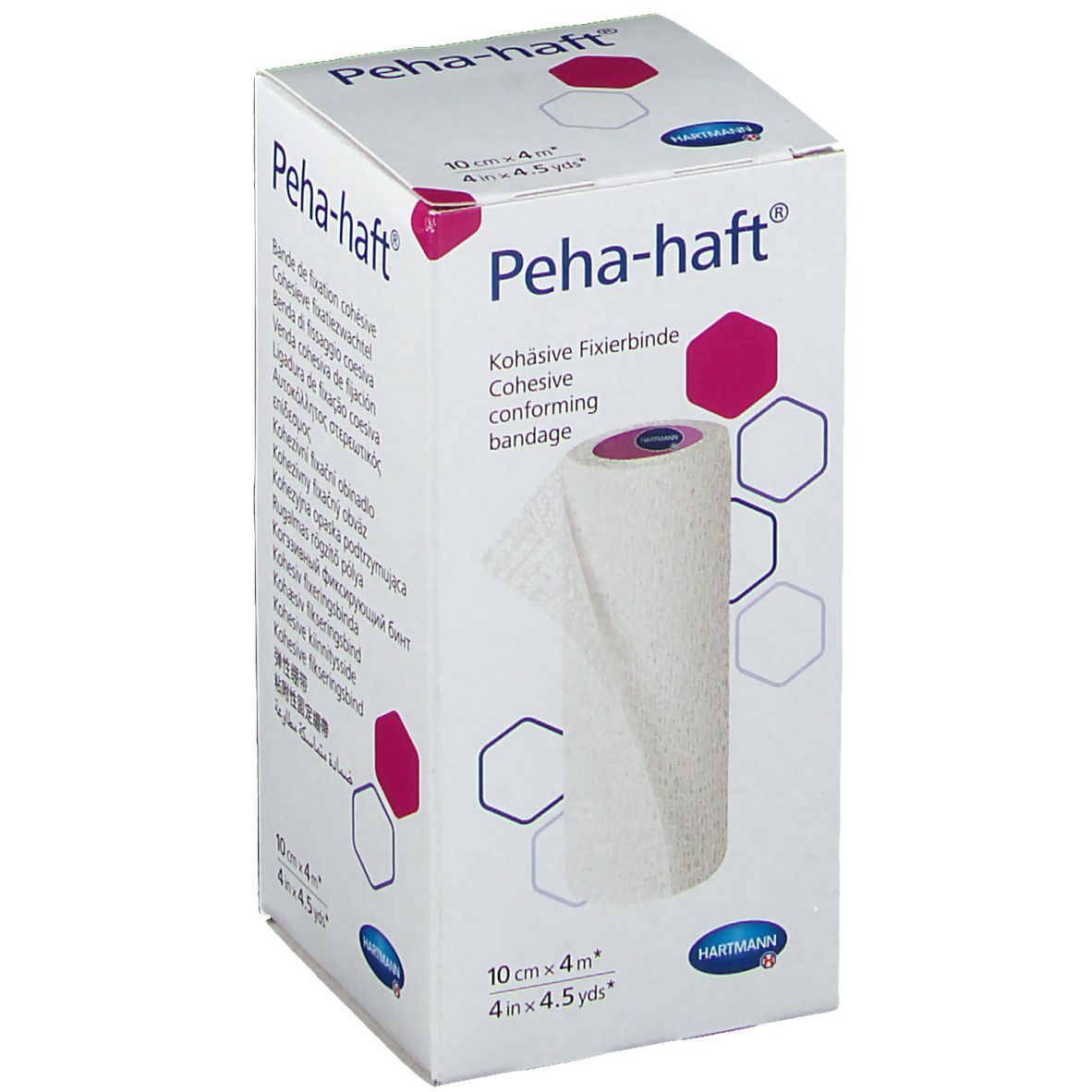 Peha-Haft Fixierbinde latexfrei 10 cmx21 m 1 St Binden