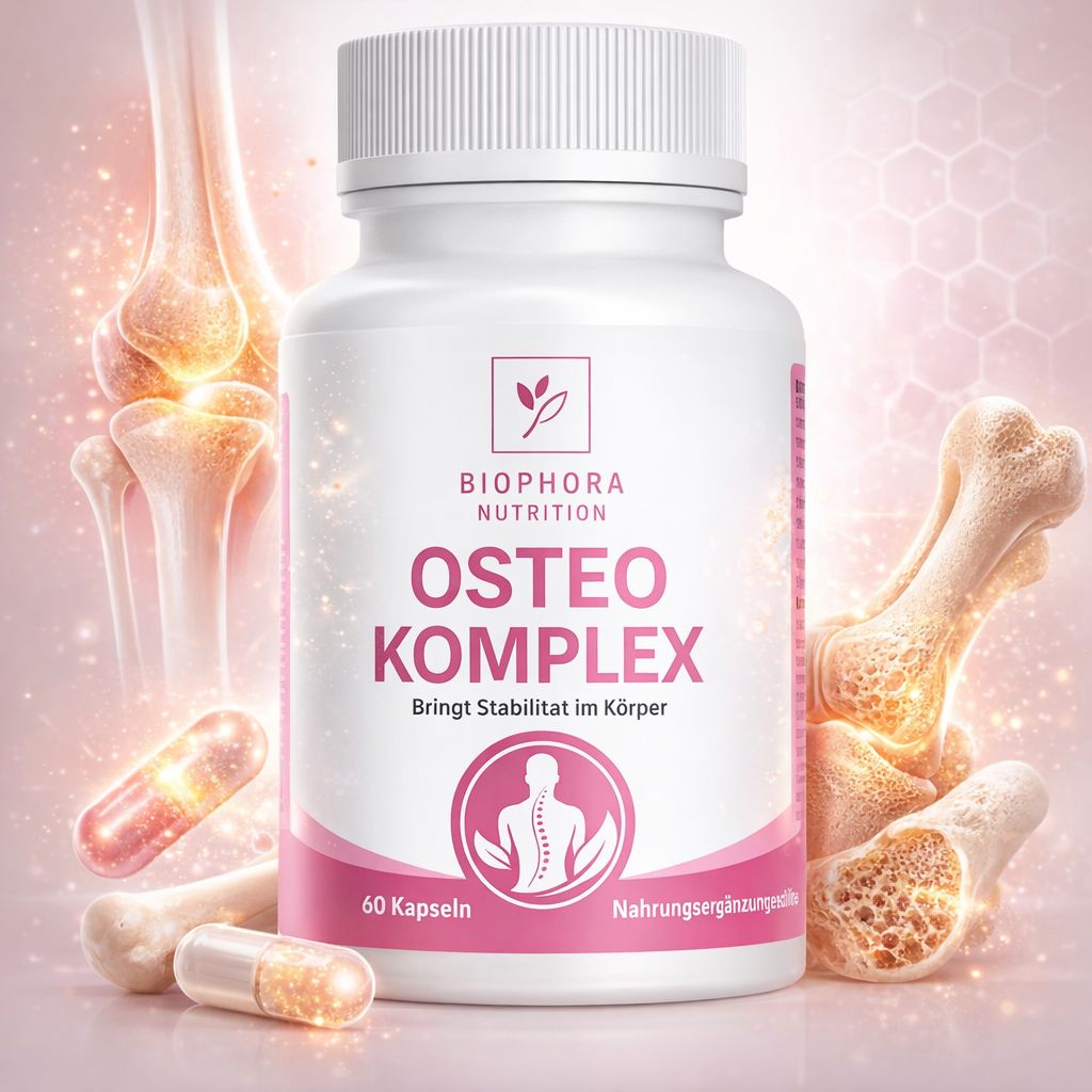 Osteo Komplex | Hochdosierte Gelenk-Formel für Knorpel & Beweglichkeit | Mit Glucosamin