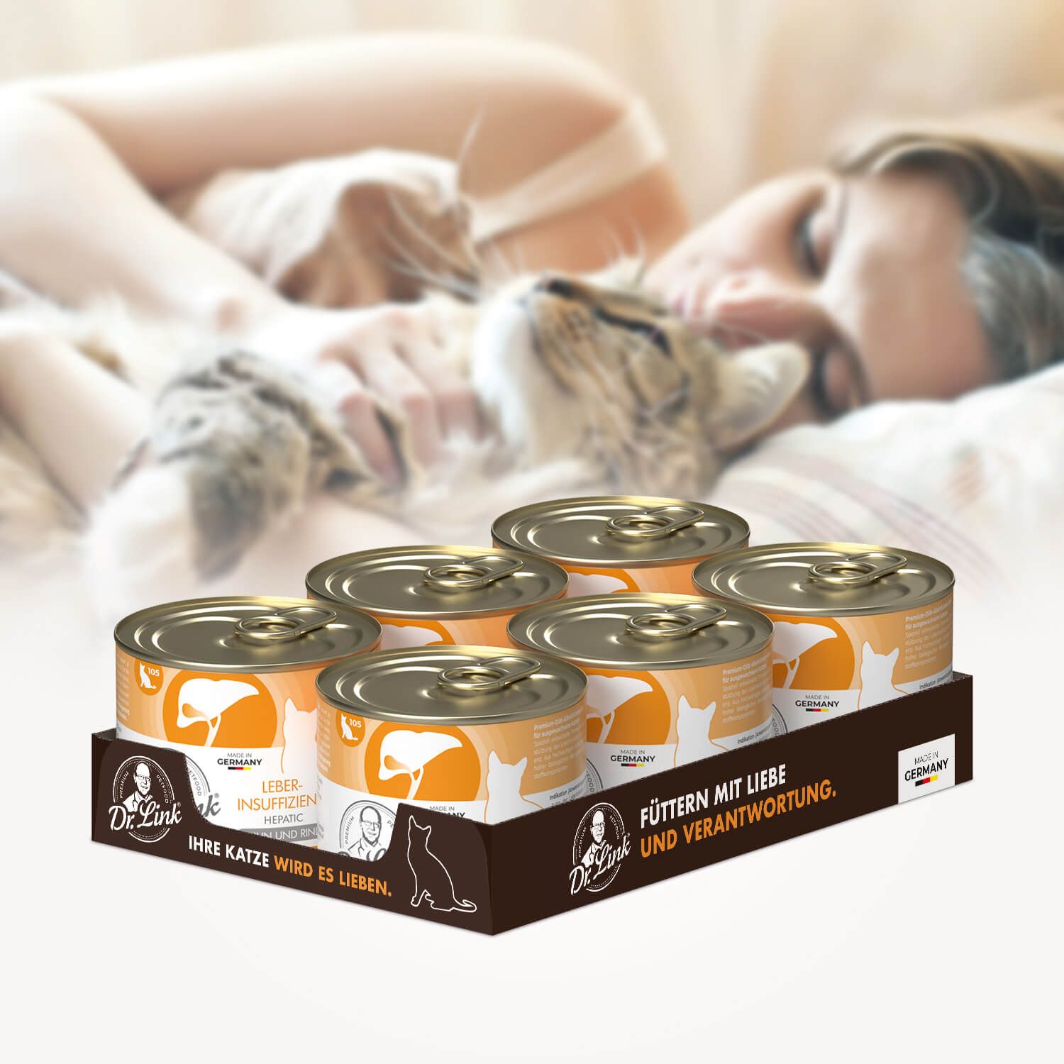 Dr. Link® SPEZIAL-DIÄT Leberinsuffizienz I Hepatic Huhn und Rind