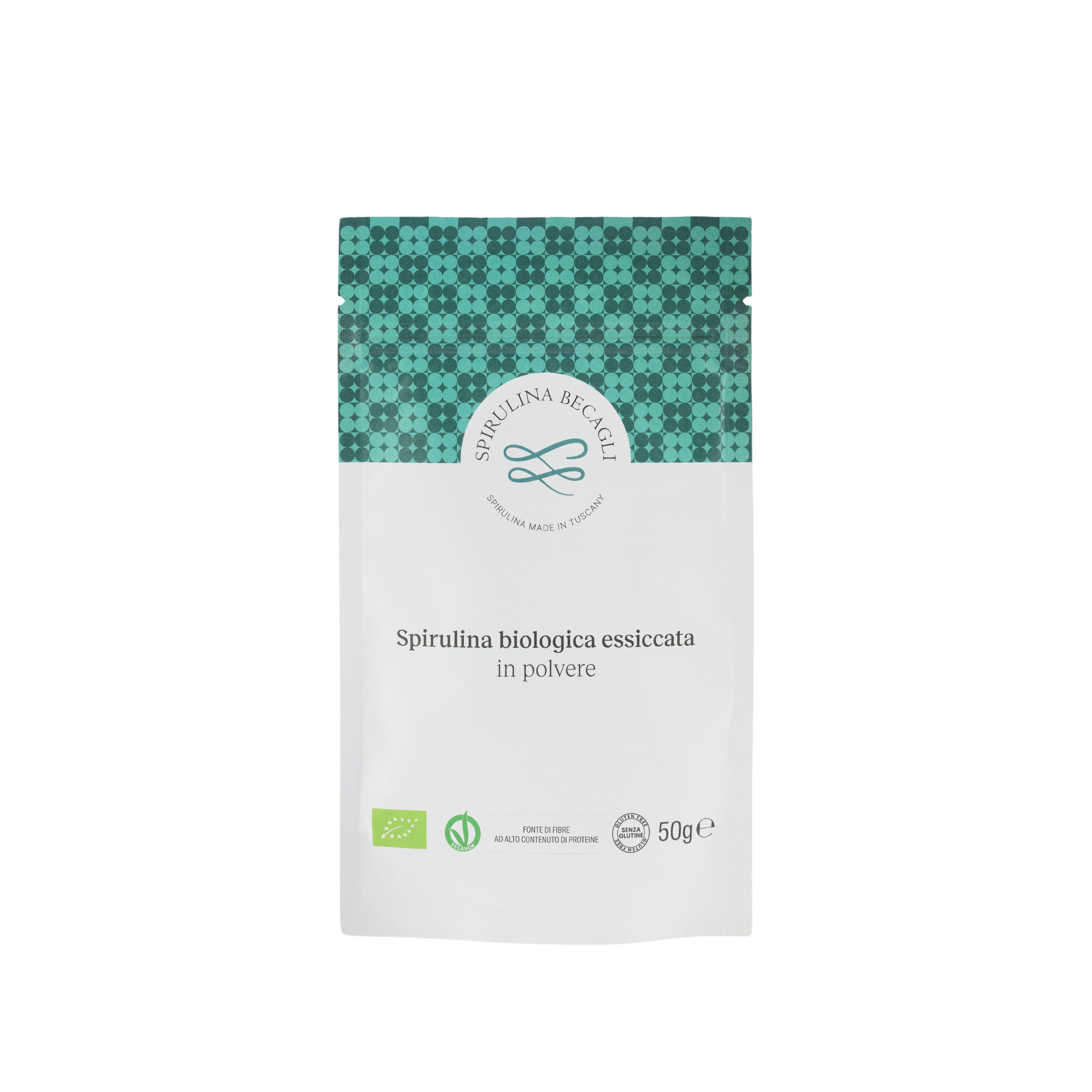 Spirulina Becagli Spirulina in polvere bio 50gr