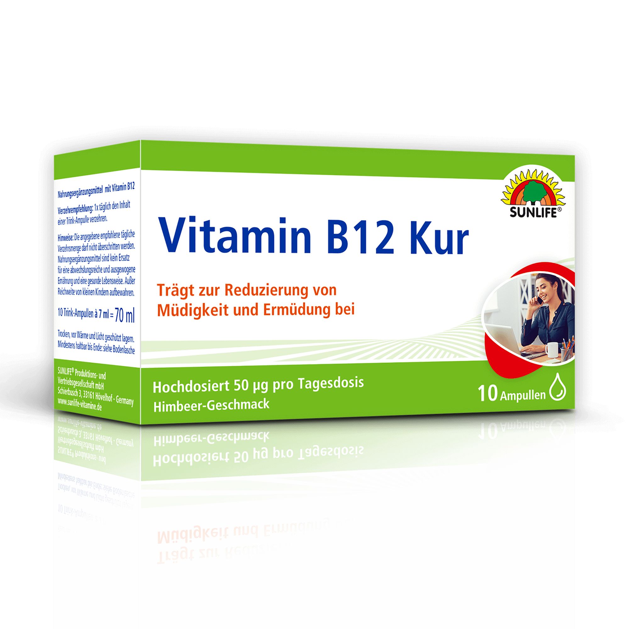 SUNLIFE® Vitamin B12 Kur Ampullen