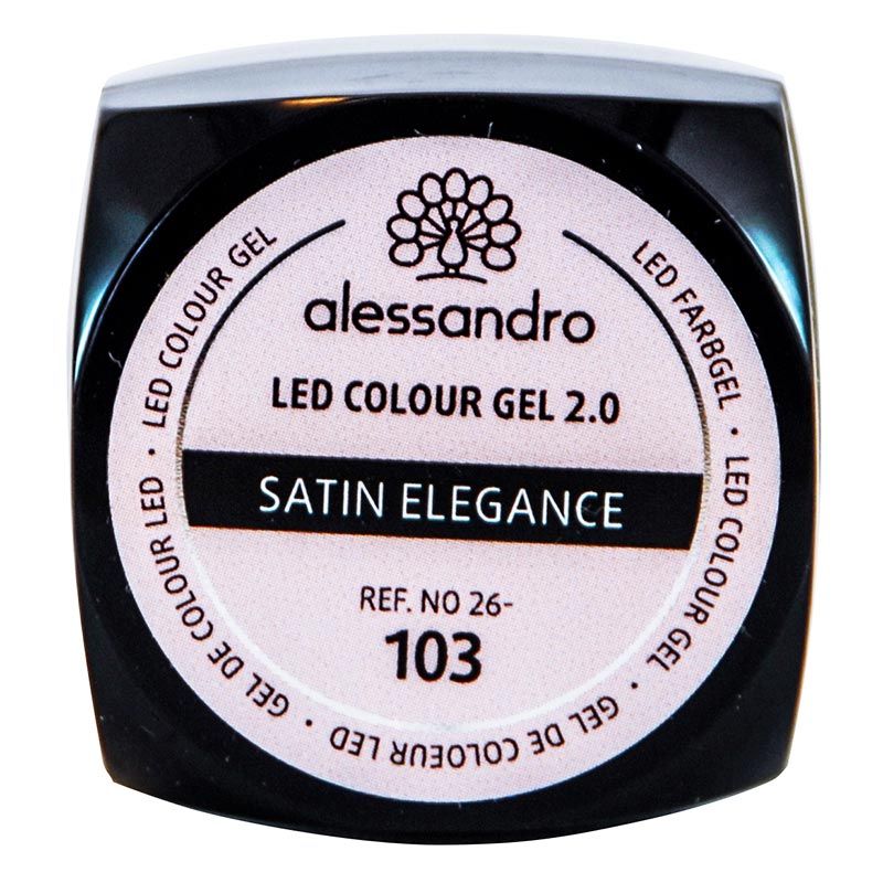 Alessandro International LED Colour Gel 2.0 - 103 satin elegance