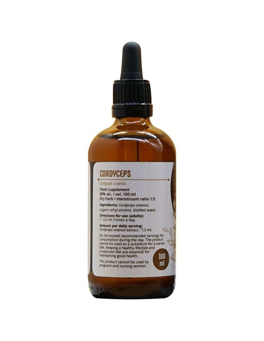 Lymeherbs Cordyceps Tinktur 1: 5