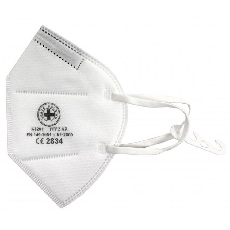Carte FFP2-Maske mit Nasenbügel Schaumstoff, weiss (20 Stück)