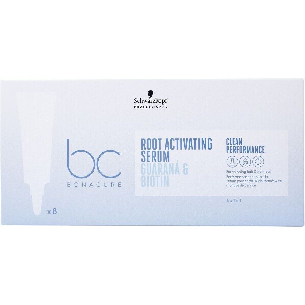 Schwarzkopf Bonacure suero activador de raíces anticaída 8 x 7 ml