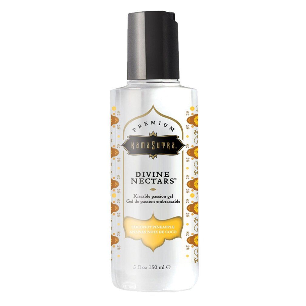 Kamasutra Divine Nectars Intimgel Kokosnuss-Ananas, 150ml Flasche.