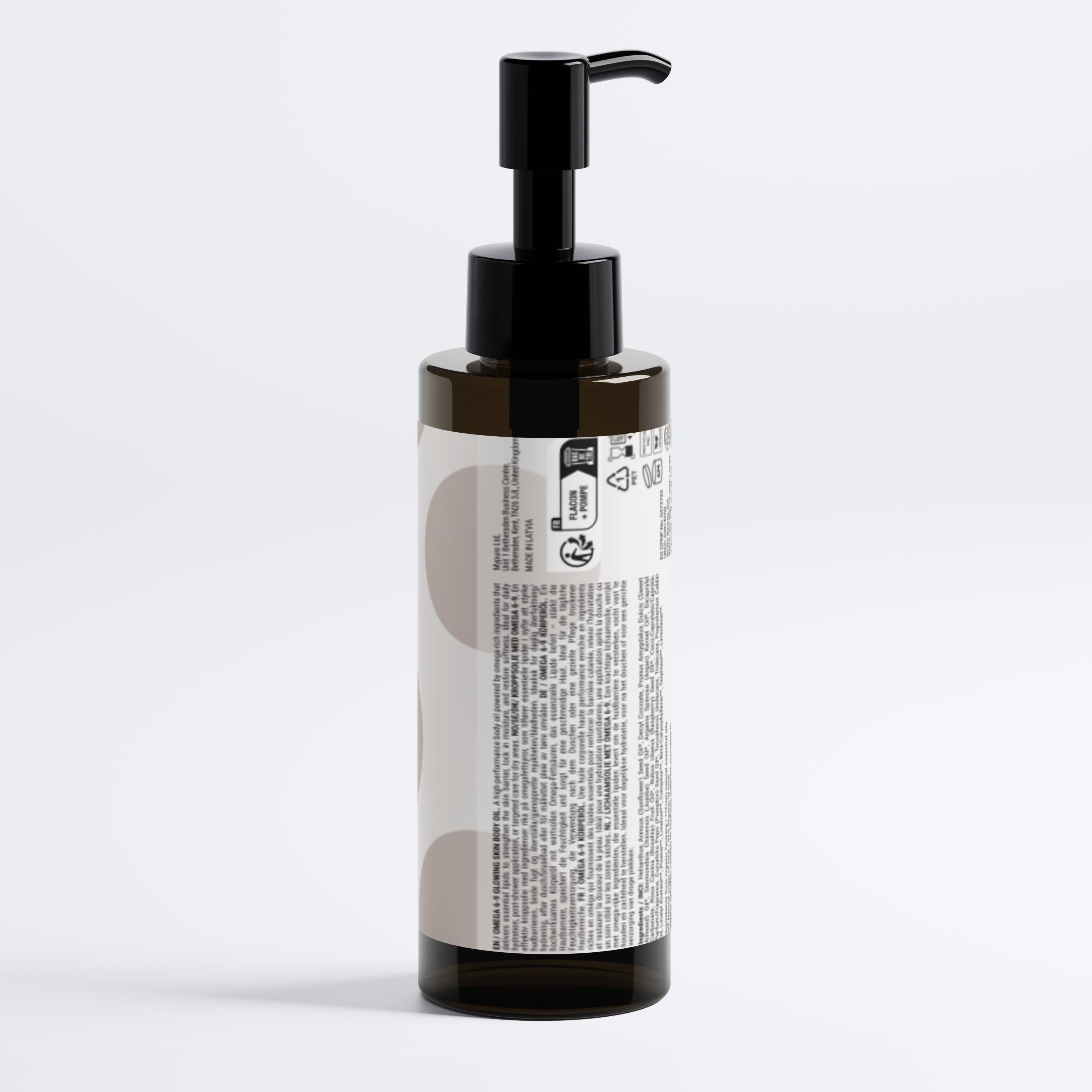 Zero Skin Omega 6-9 Körperöl für seidige Haut, nährend und glättend für trockene Haut