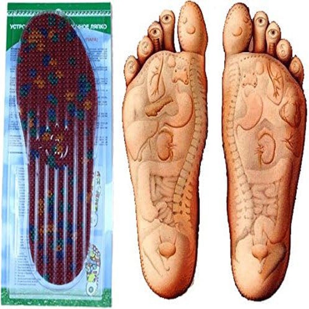 Akupunktureinlagen Reflex-zonen-massage auf den Sohlen, 43-46