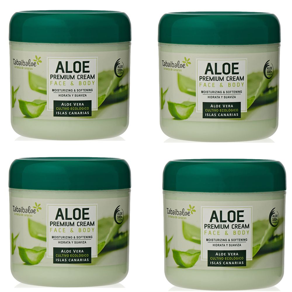 Tabaibaloe Aloe Vera Premium Gesichts und Körpercreme 1,2 l