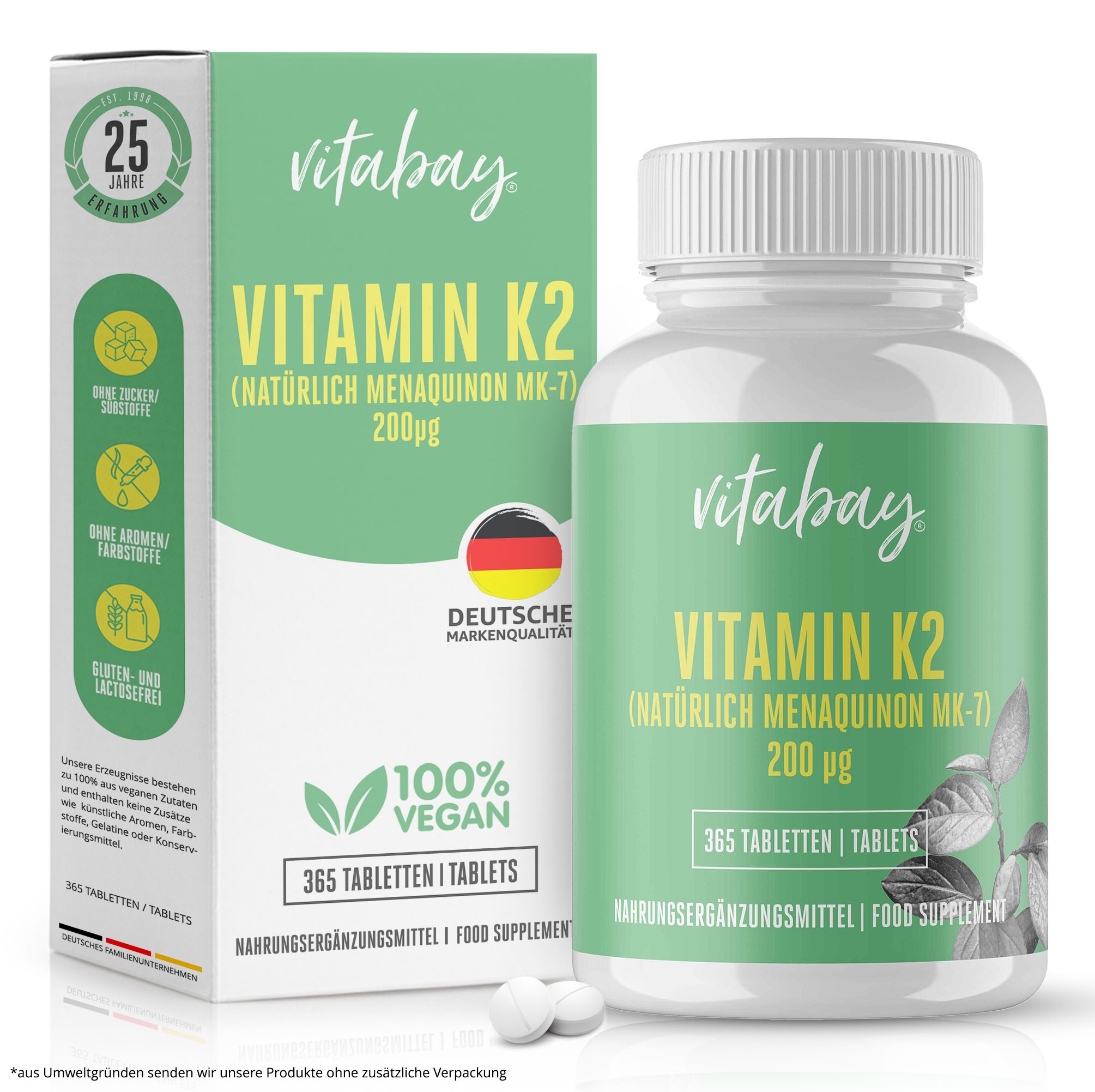 Vitabay Vitamin K2 200 µg