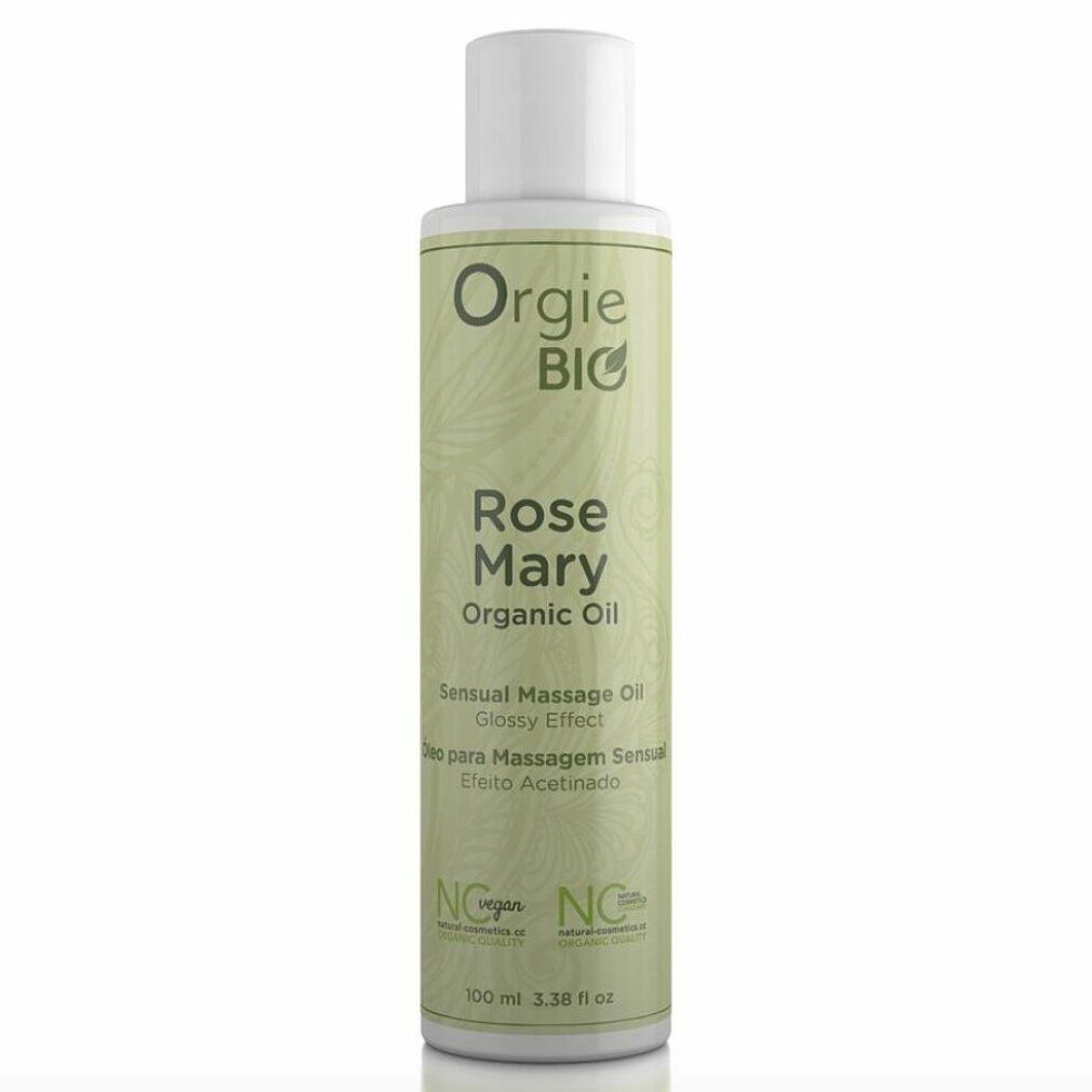 Orgie BIO *Rose Mary* bioveganes Massage-Öl mit Glossyeffekt für eine stimulierende Massage