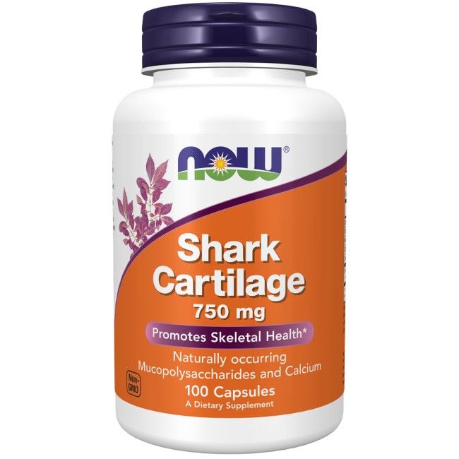 Now Foods Haifischknorpel 750 mg 100 Pc