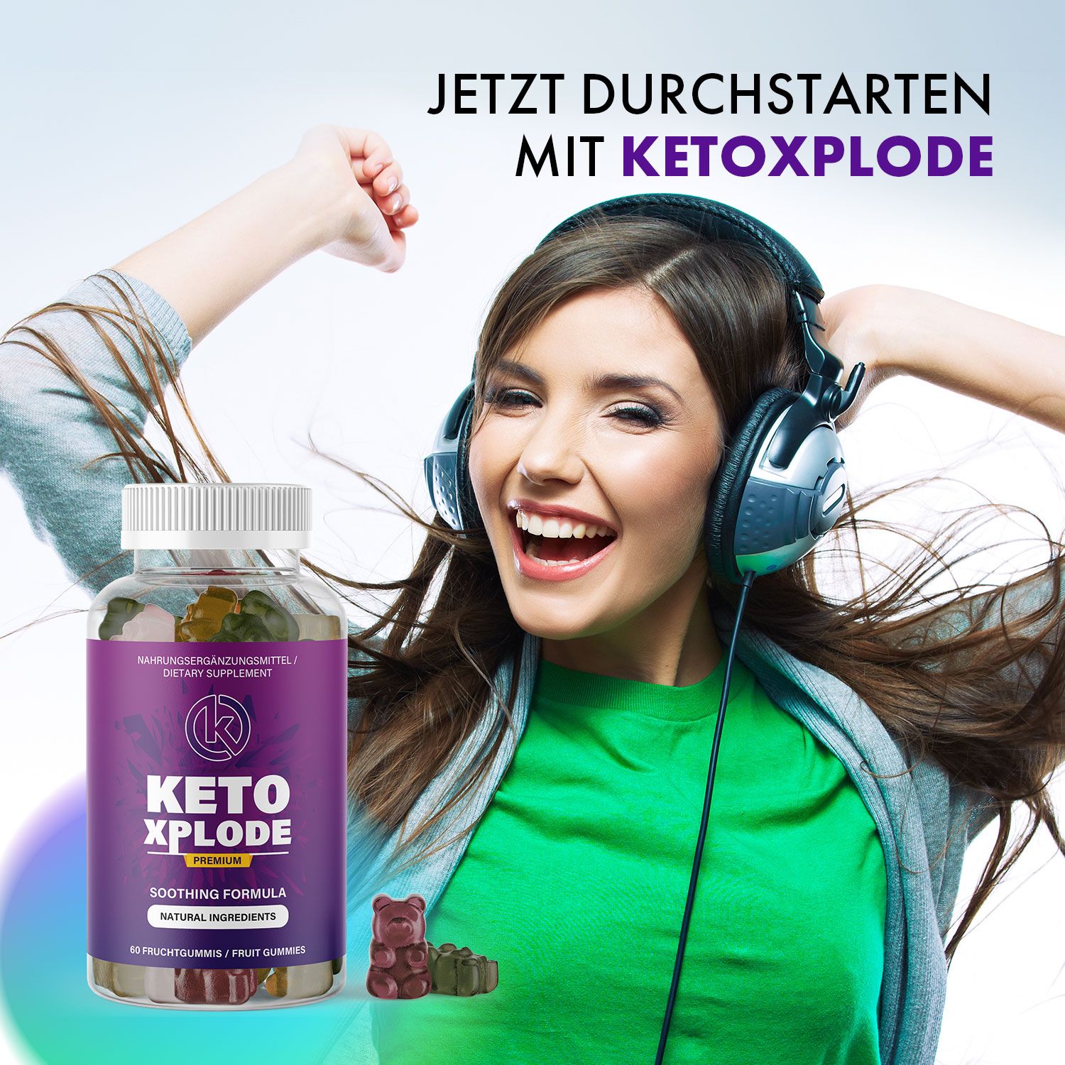 KetoXplode Fruchtgummis - Mit Gummibärchen zum Ziel
