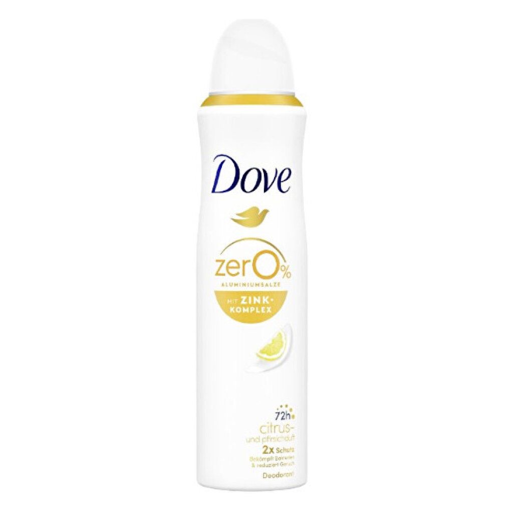 Dove 0% alu Zitrus & Pfirsich 48h