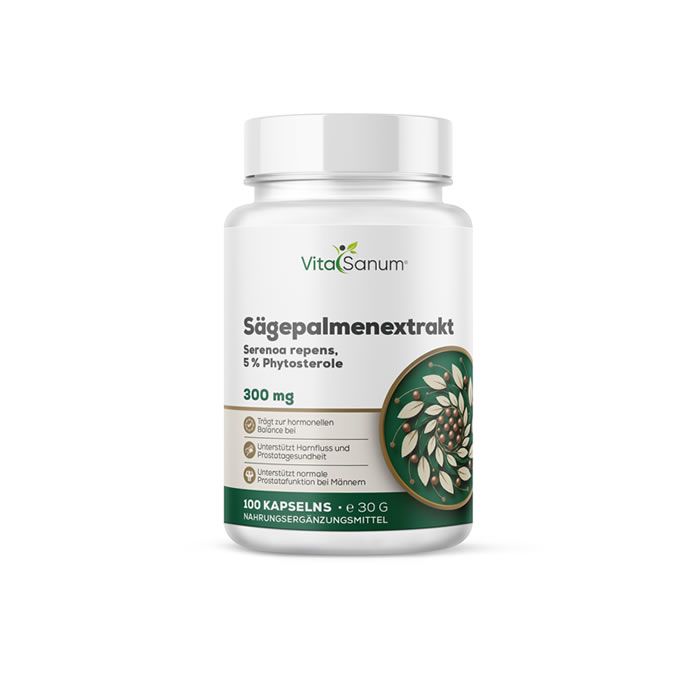 VitaSanum® Estratto di saw palmetto 600 mg – dose giornaliera