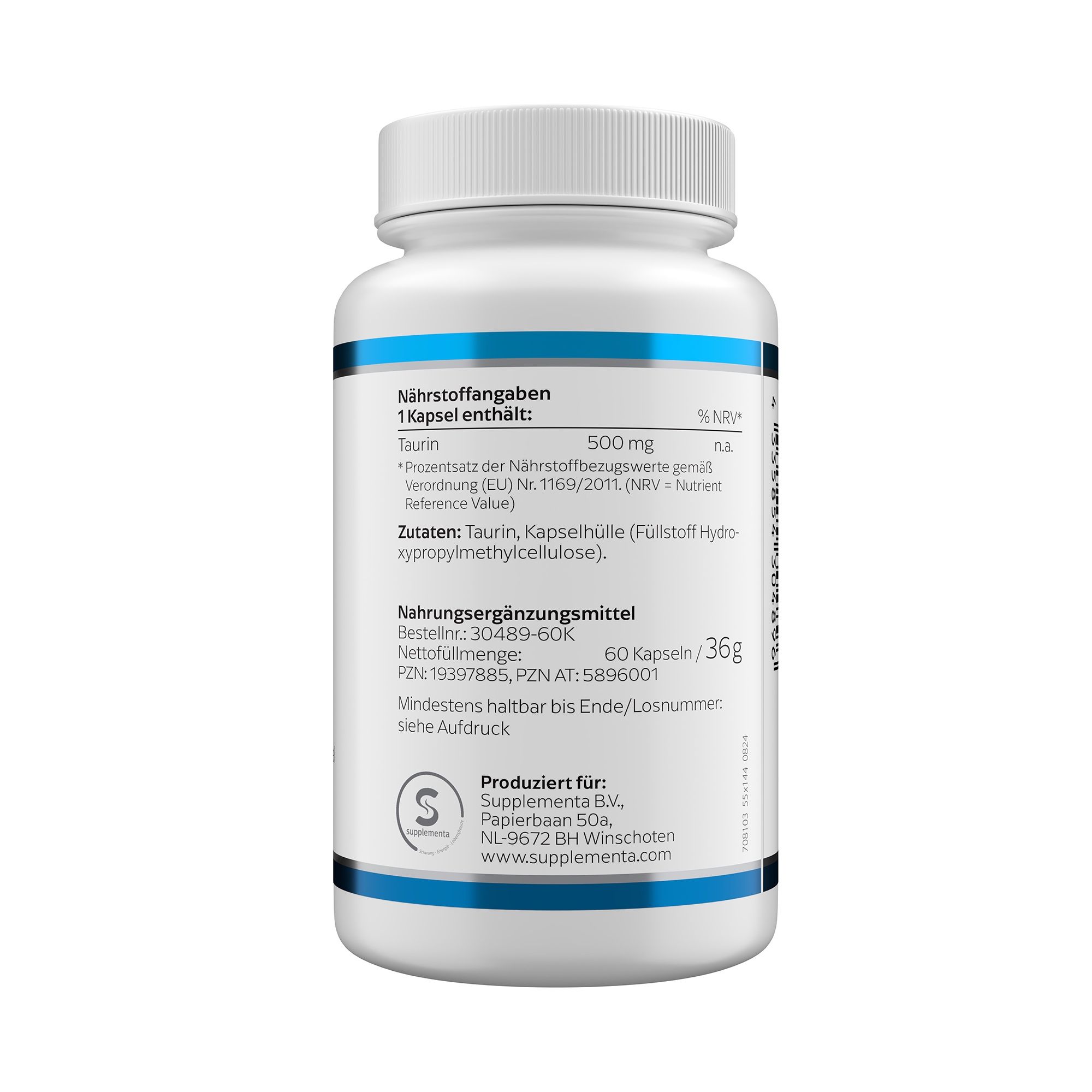 Klean Labs Taurin 500 mg