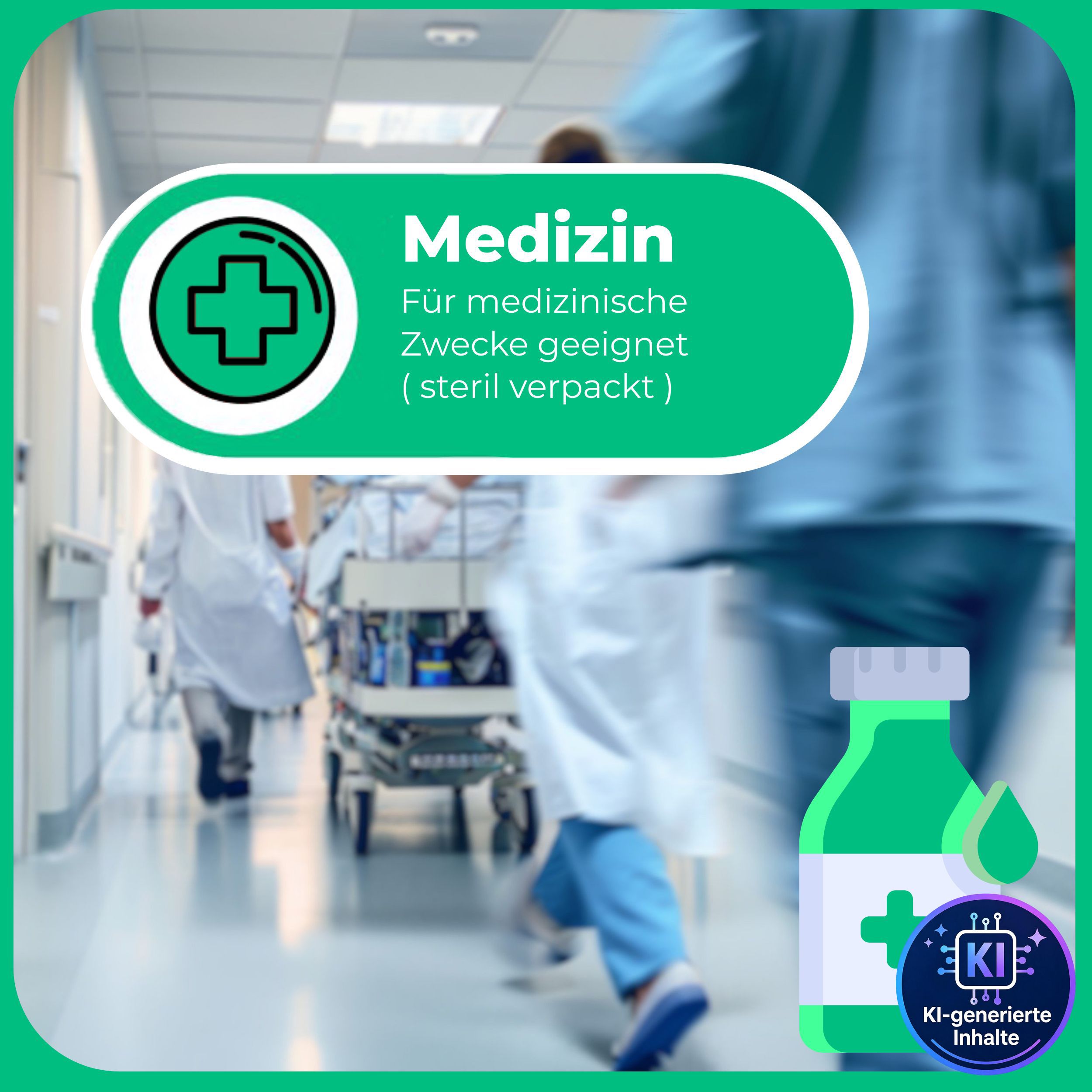 Medizinische Spritzen steril verpackt, geeignet für medizinische Zwecke.