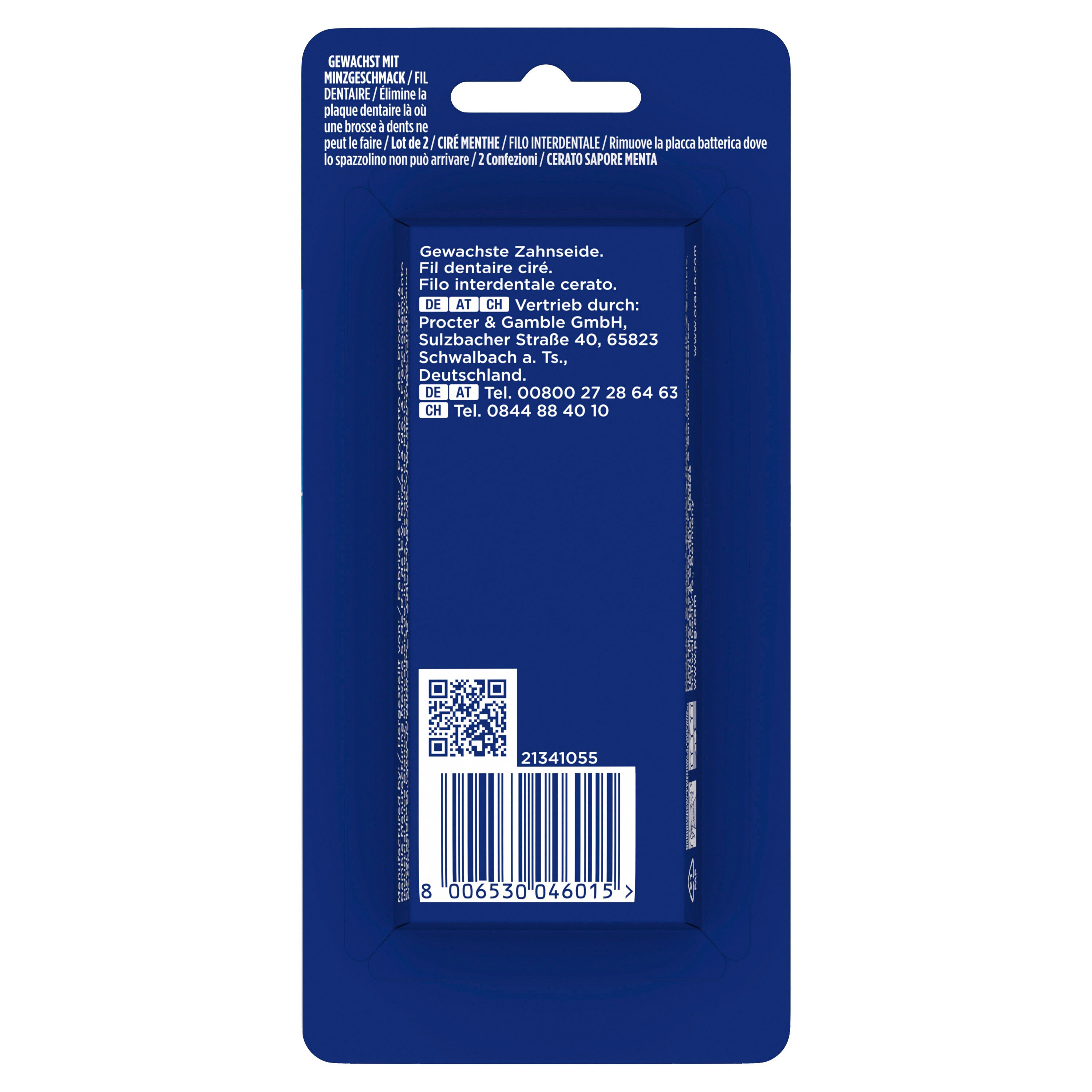 Oral-B Essential Floss mint gewachst