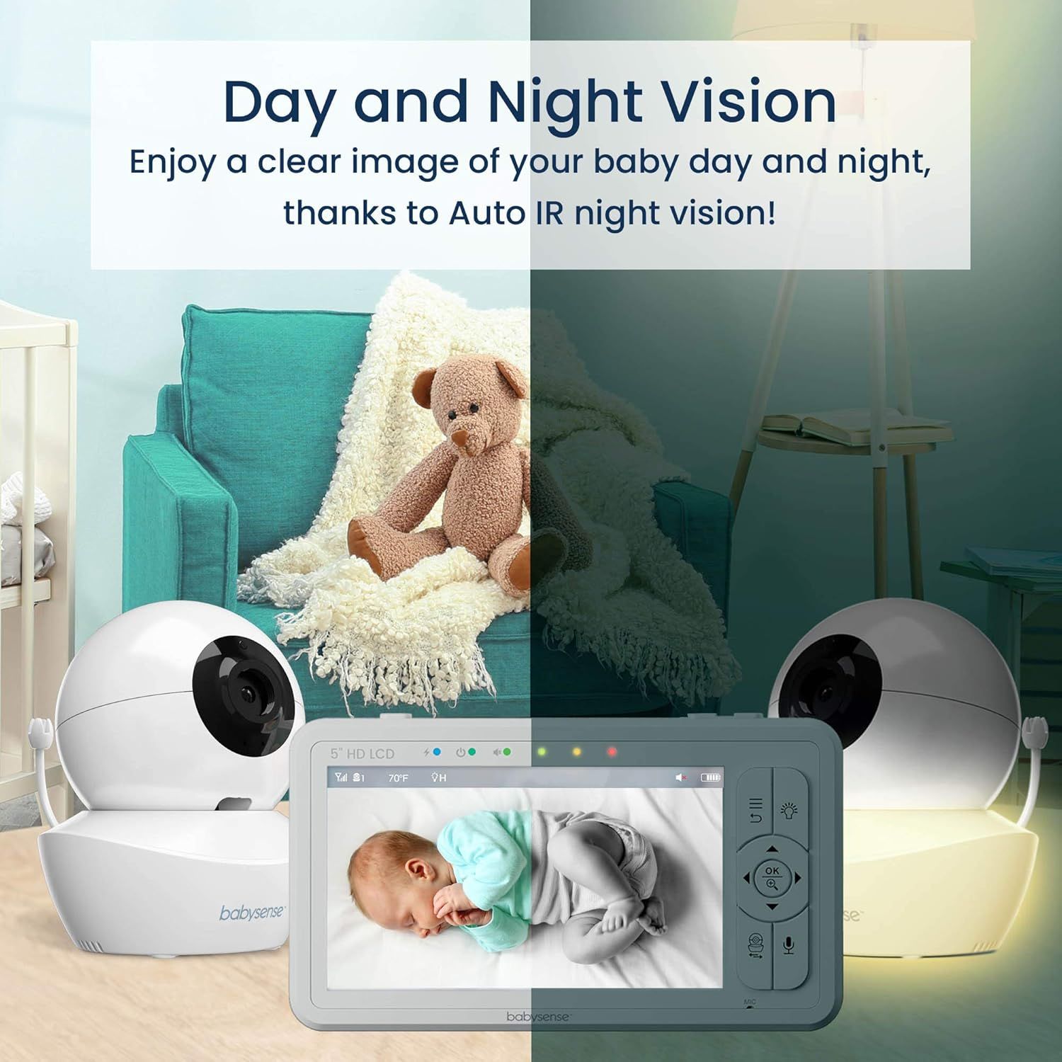 Babysense Babyphone mit Kamera