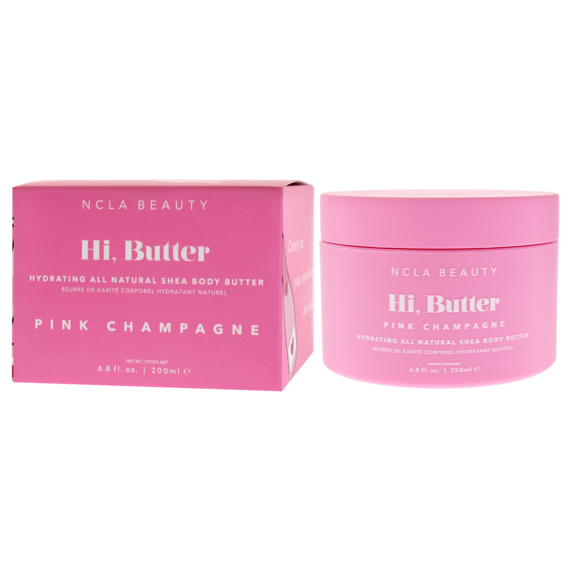 Hi Butter natürlicher Körperbutter - Pink Champagne von NCLA