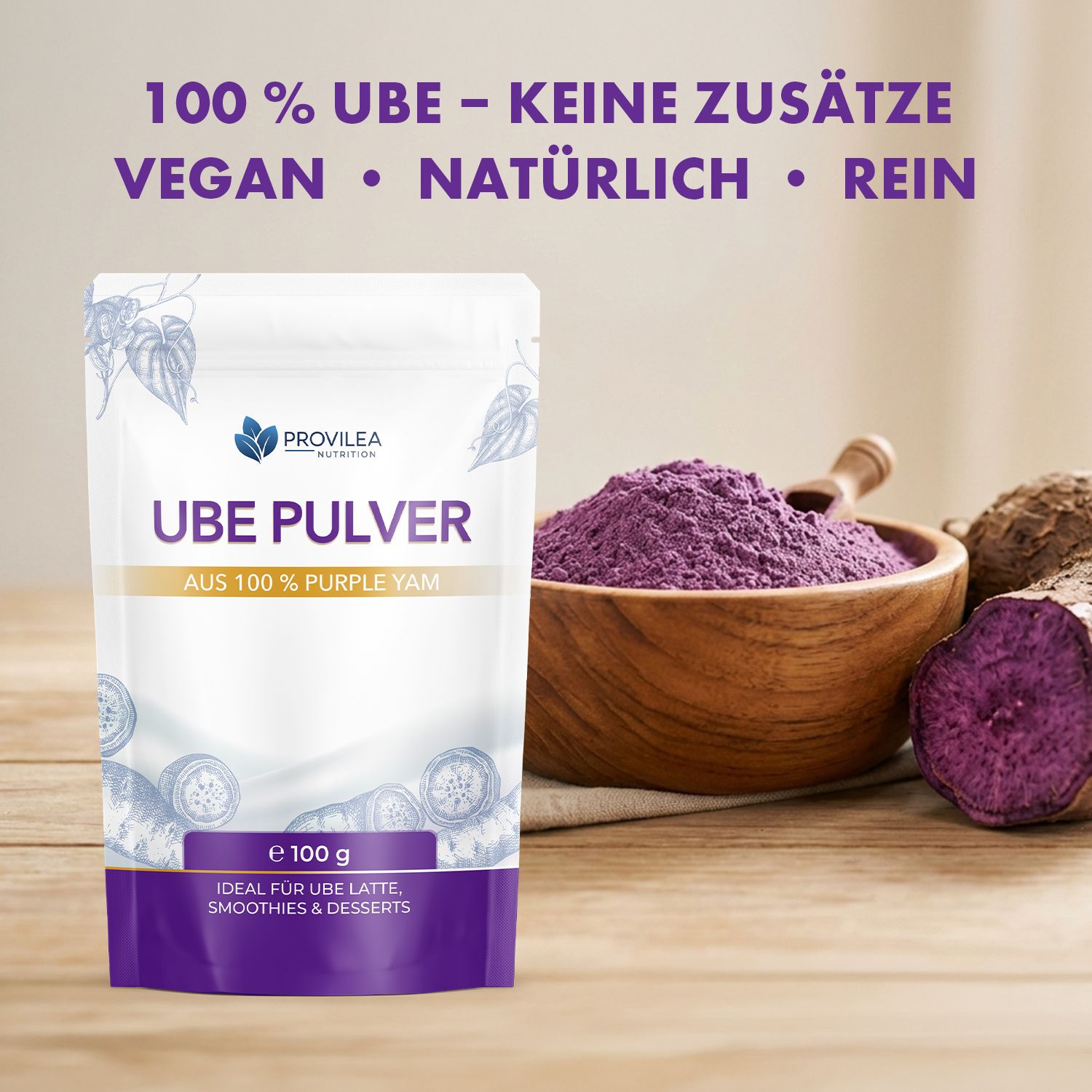 Provilea Nutrition Ube Pulver