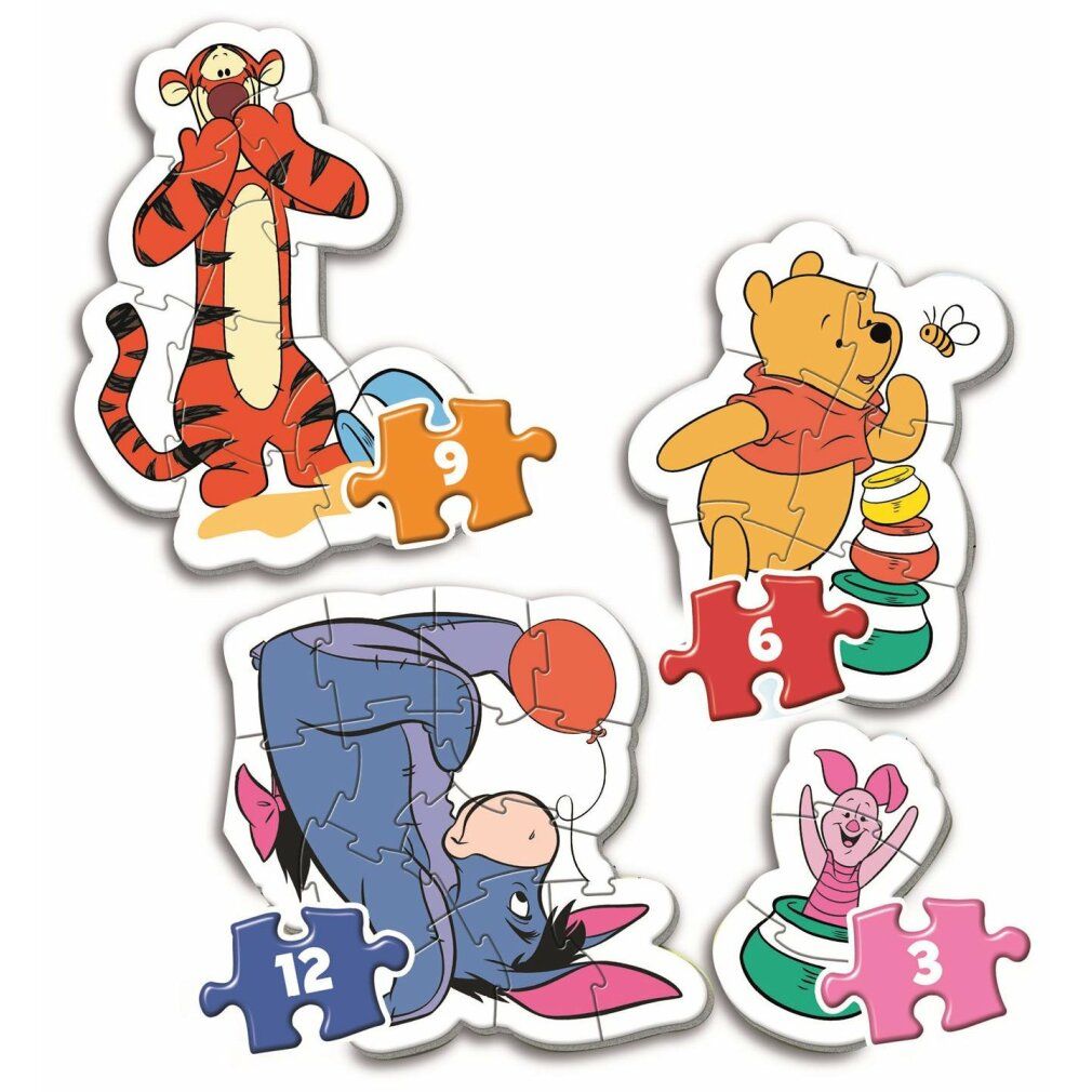 clementoni Mein erstes Winnie the Pooh Puzzle 4in1 (2,3,4,5 Teile)