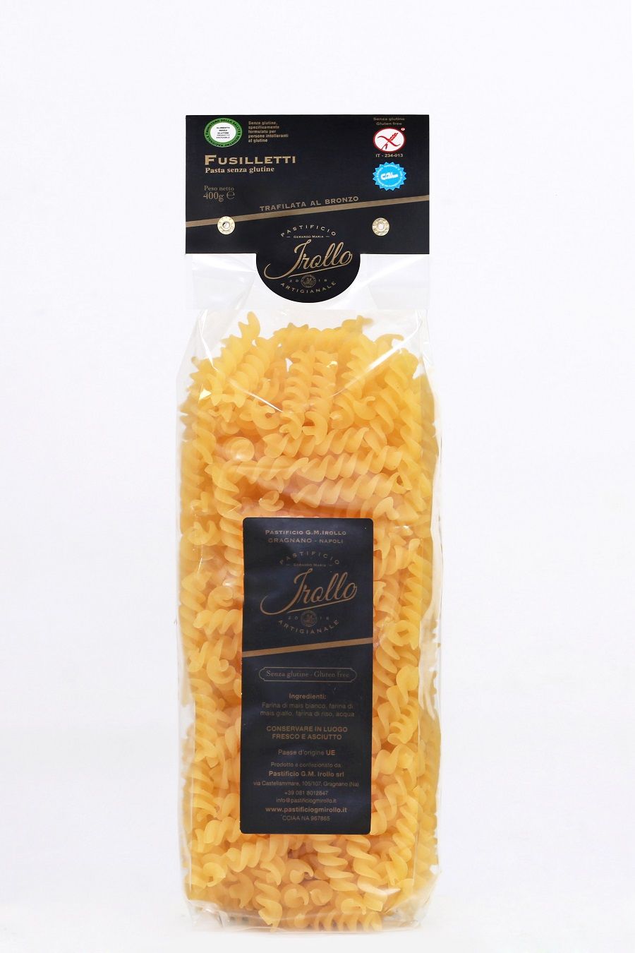 Fusilletti Senza Glutine - Pastificio Irollo