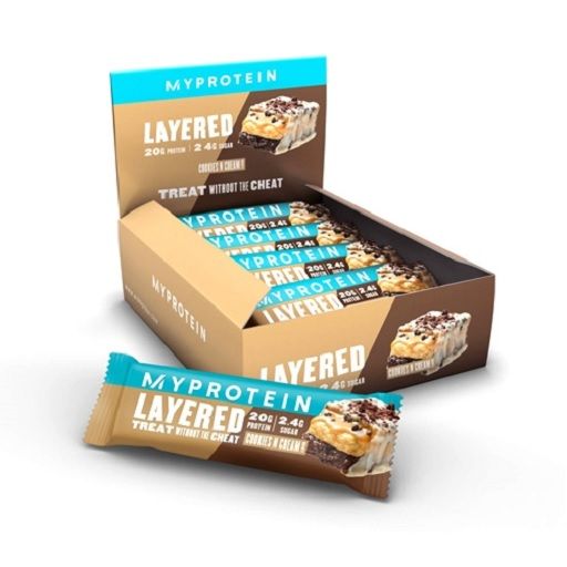 MyProtein Layered Bars - Peanut Pretzel