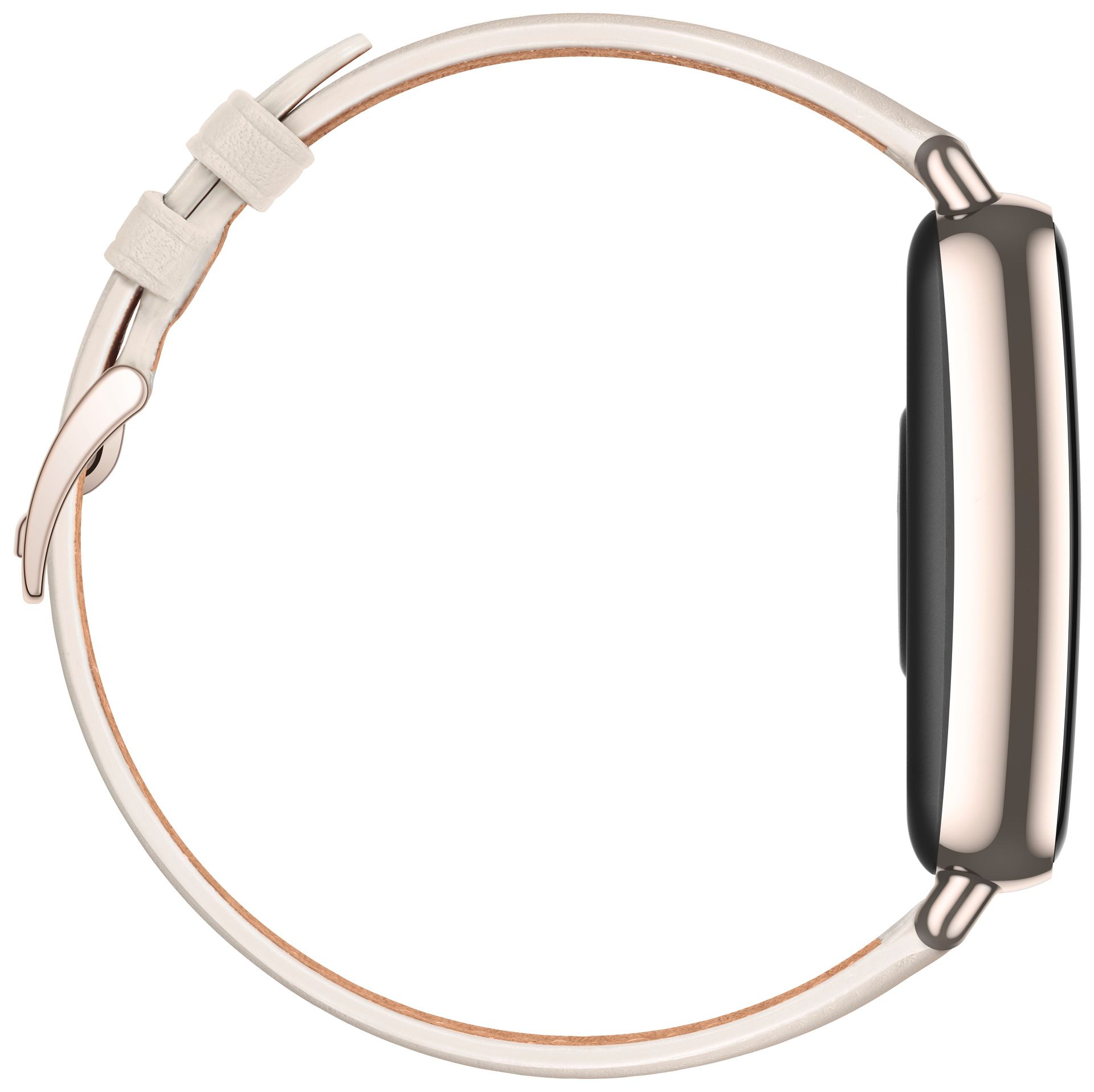 HUAWEI Watch Fit Mini Fara-B69 weiß Leder Armband Smartwatch AMOLED Touchdisplay