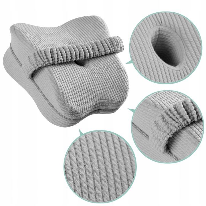 Medi Sleep Orthopädisches Kniekissen grau