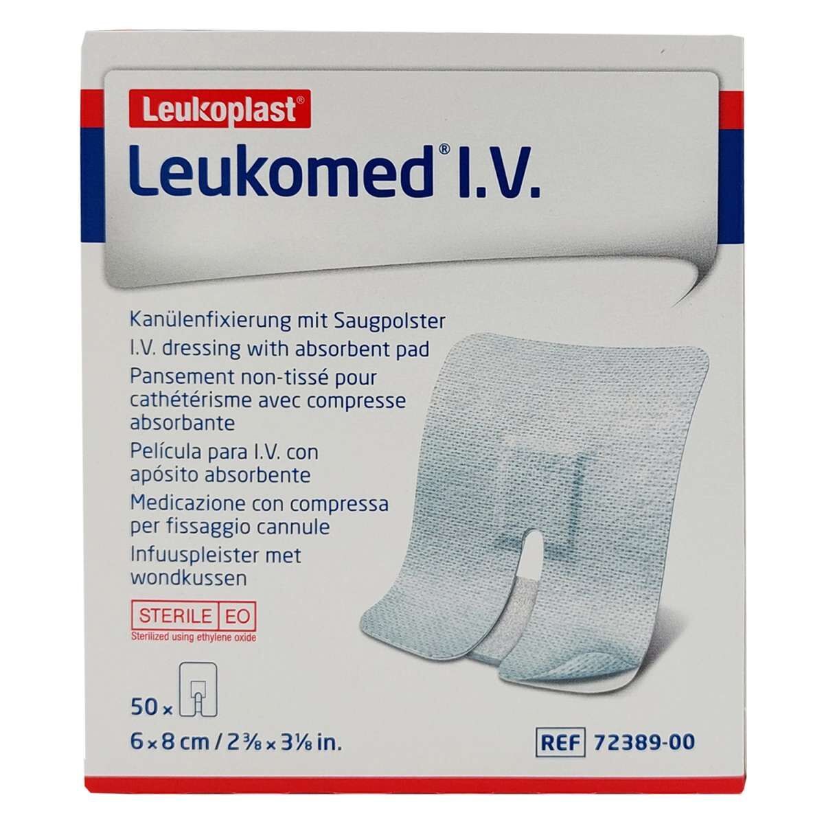 Leukomed I.v. Pflaster 50 St