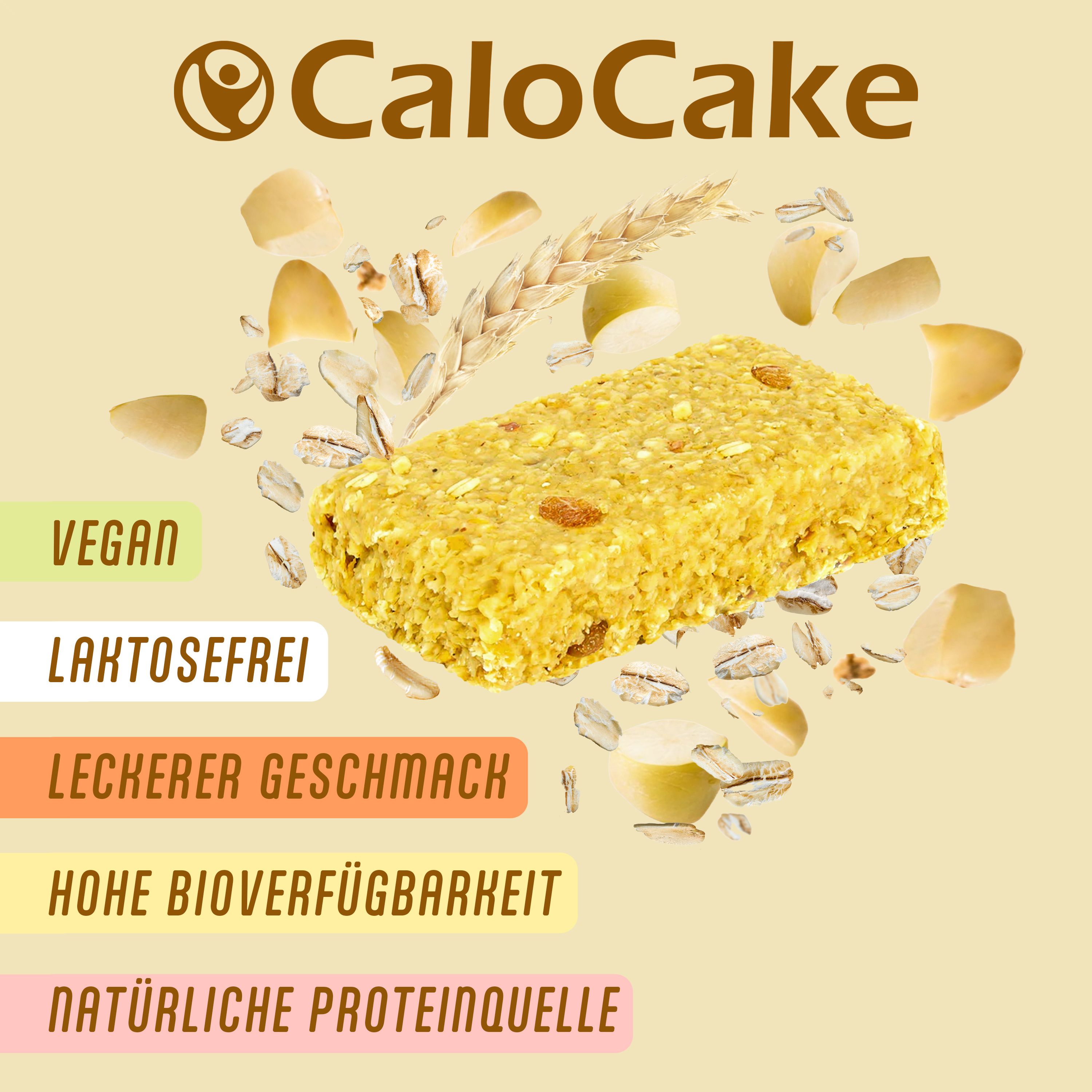 CaloCake von CaloVital | Riegel mit viel Protein & Kalorien | Mehr Energie für den Tag