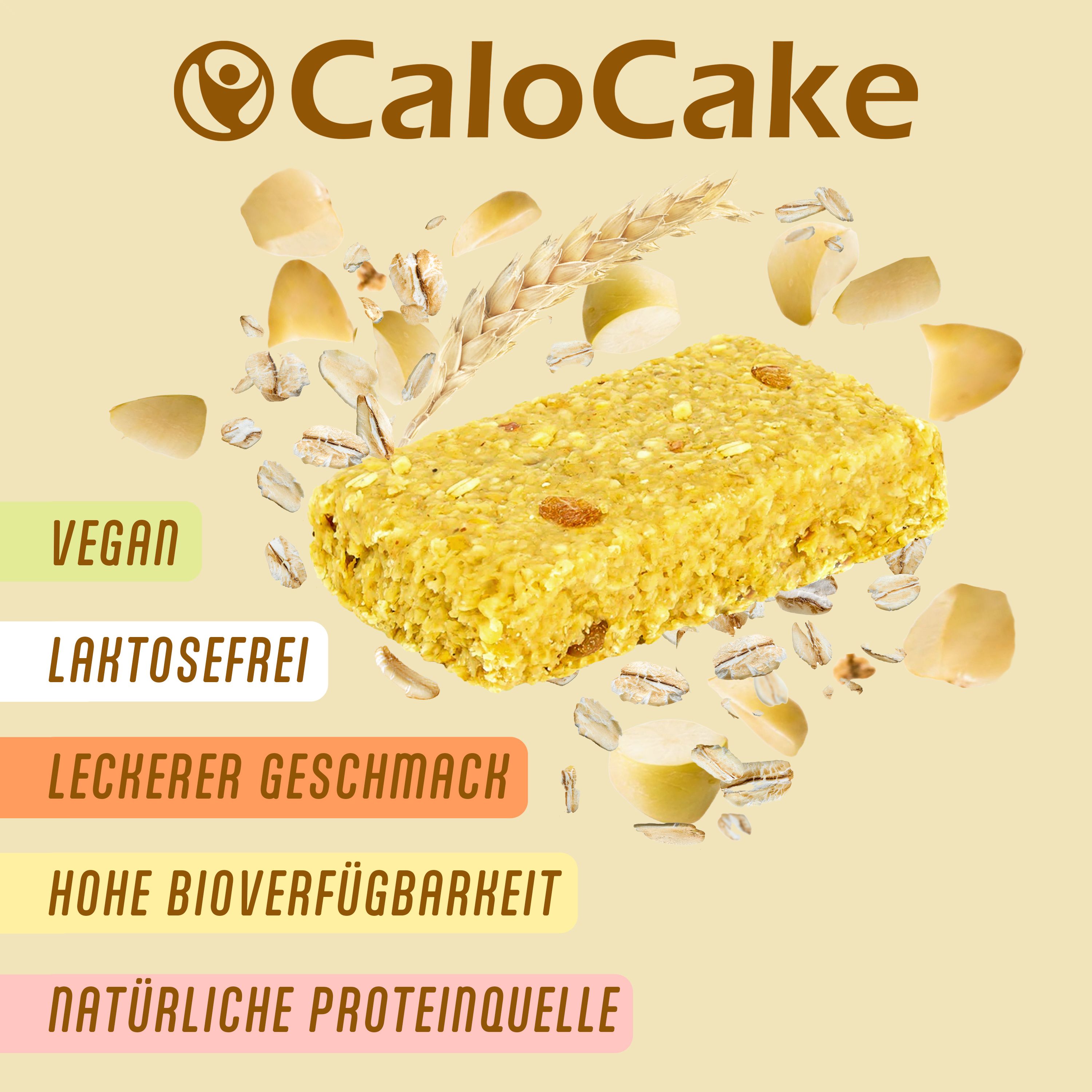 CaloCake von CaloVital | Riegel mit viel Protein & Kalorien Mehr Energie für den Tag 3000 g