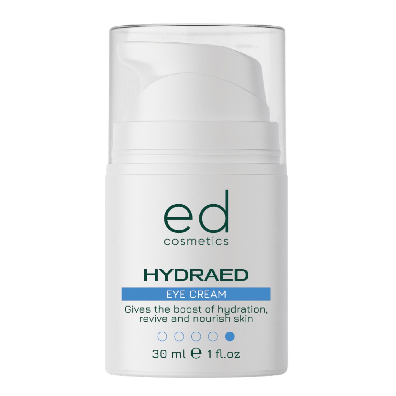 ED COSMETICS HydraED Augenpflege – gegen Trockenheit & für empfindliche Haut – Feuchtigkeitspflege