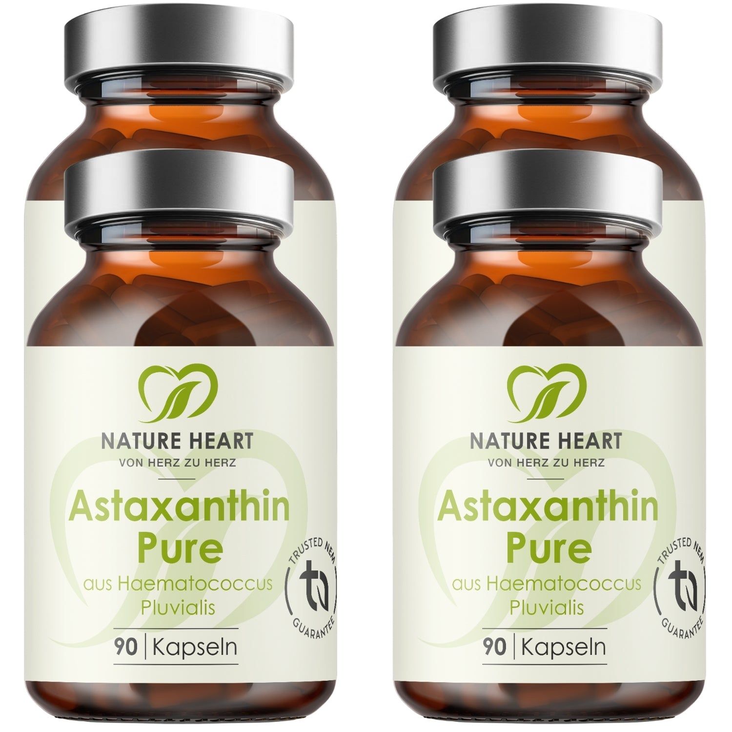 Nature Heart Astaxanthin Pure 4x90 St Kapseln