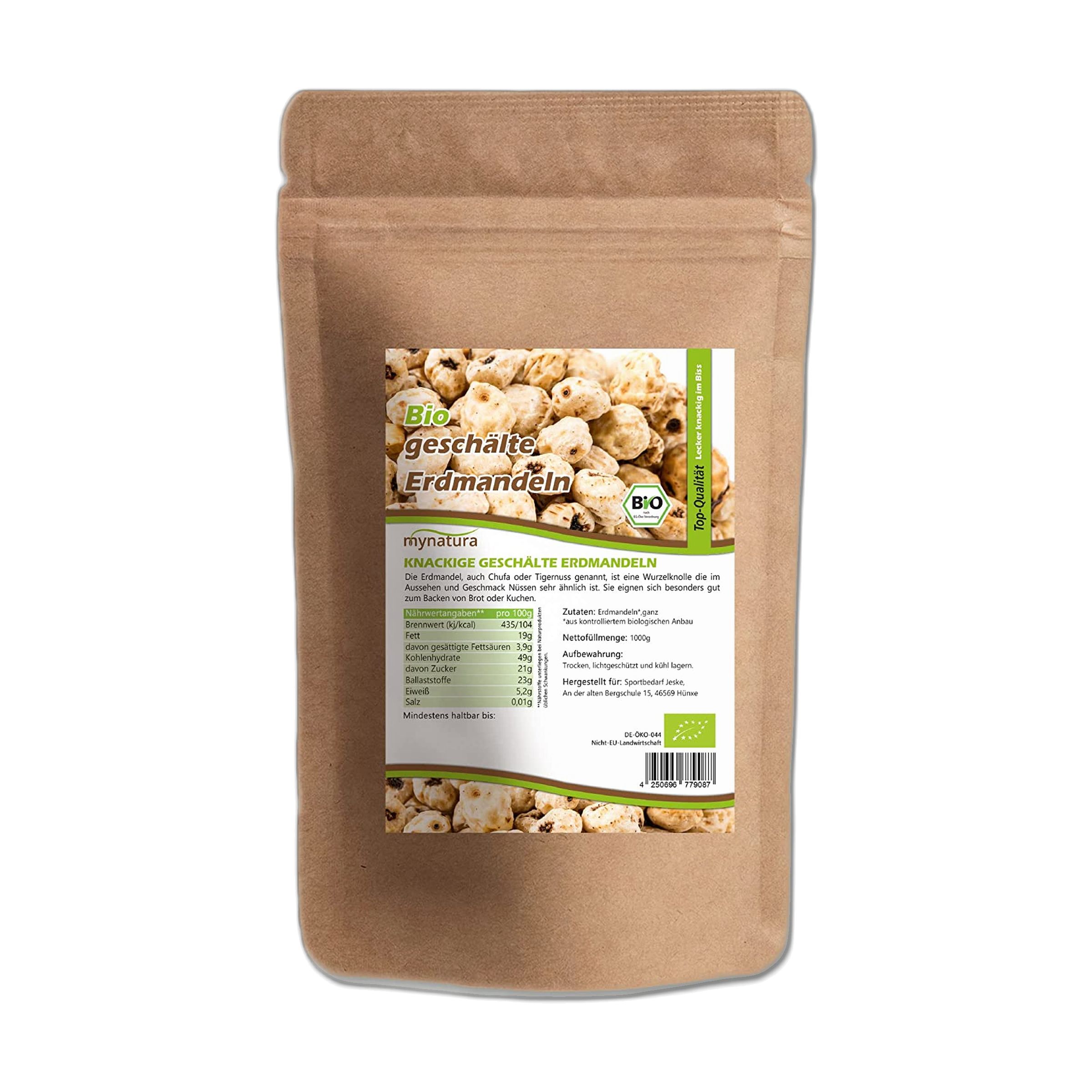Mynatura Bio Erdmandeln ganz geschält 1000 g