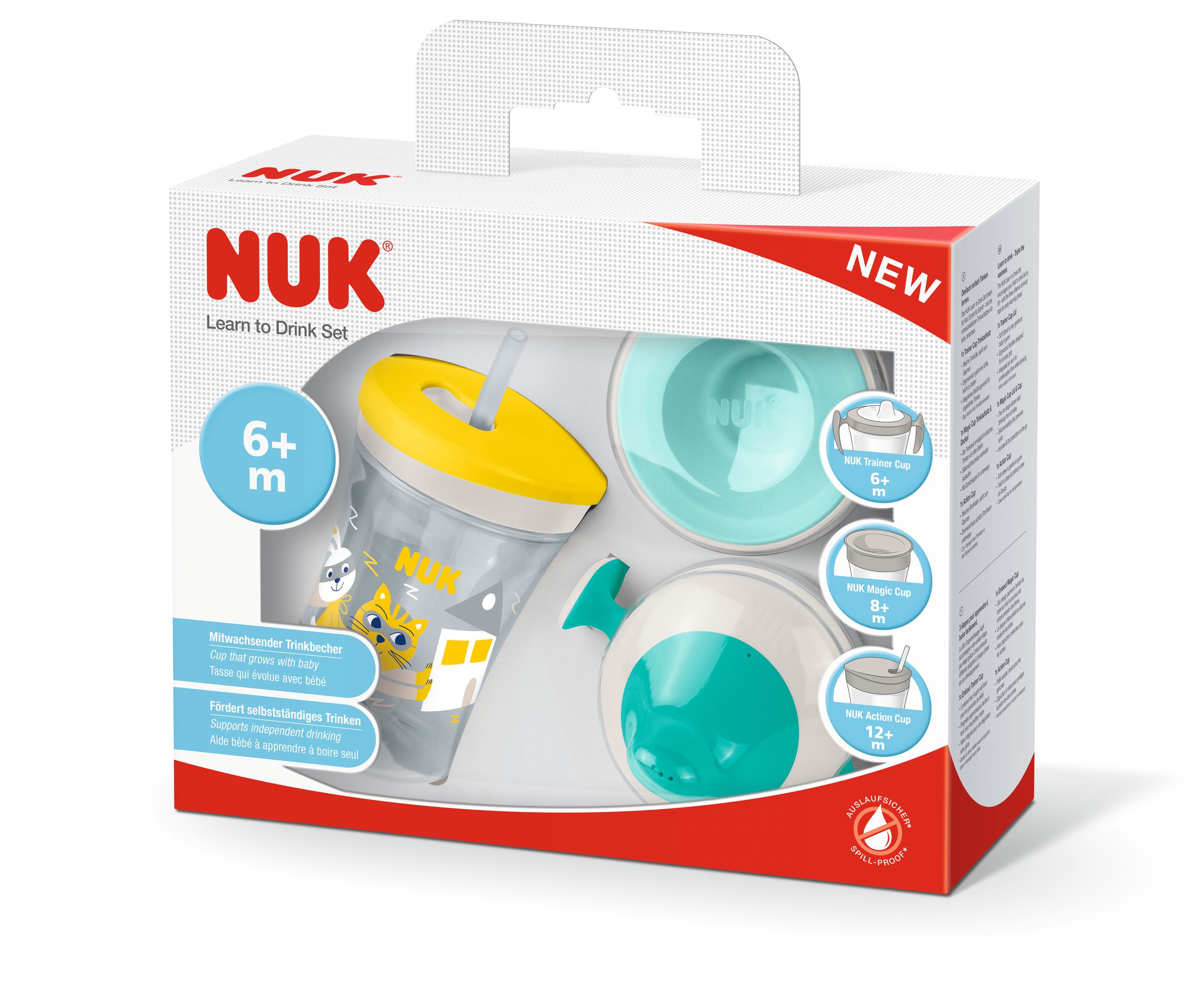 NUK All-in-1 Trinklernset