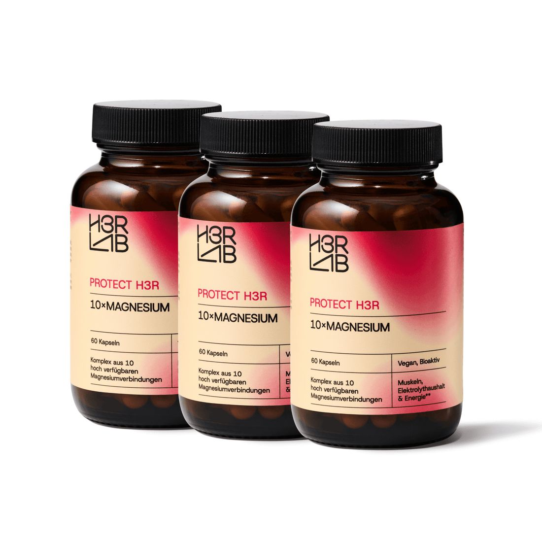 3er Set 10x Magnesium mit Preisvorteil 180 St Kapseln
