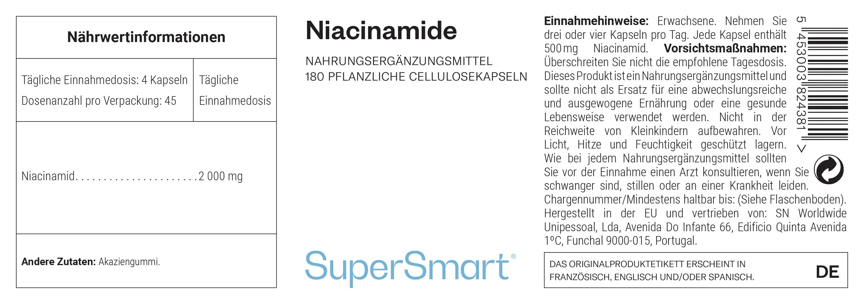 Niacinamid - SuperSmart