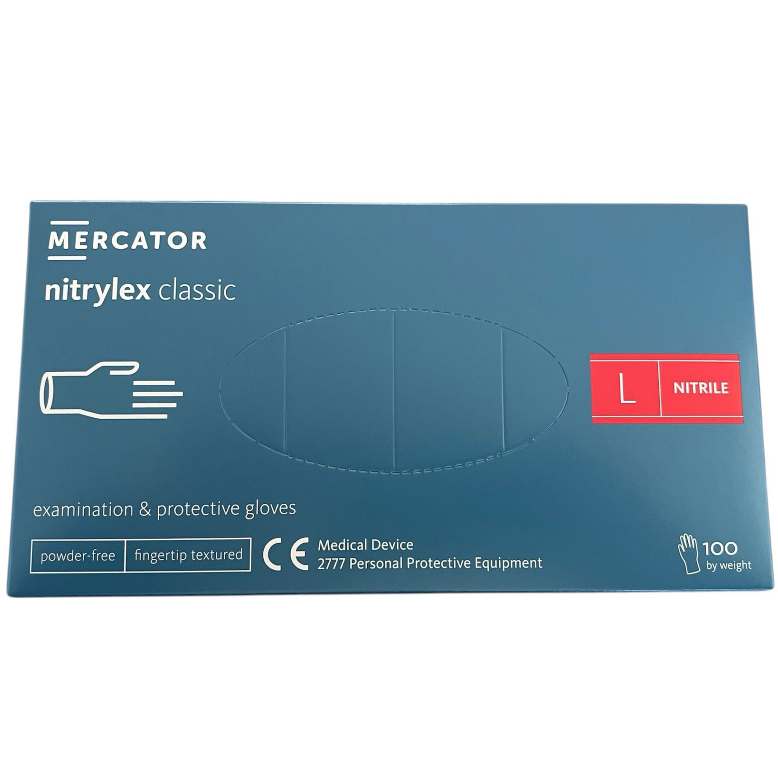 Mercator Nitril Handschuhe nitrylex classic L