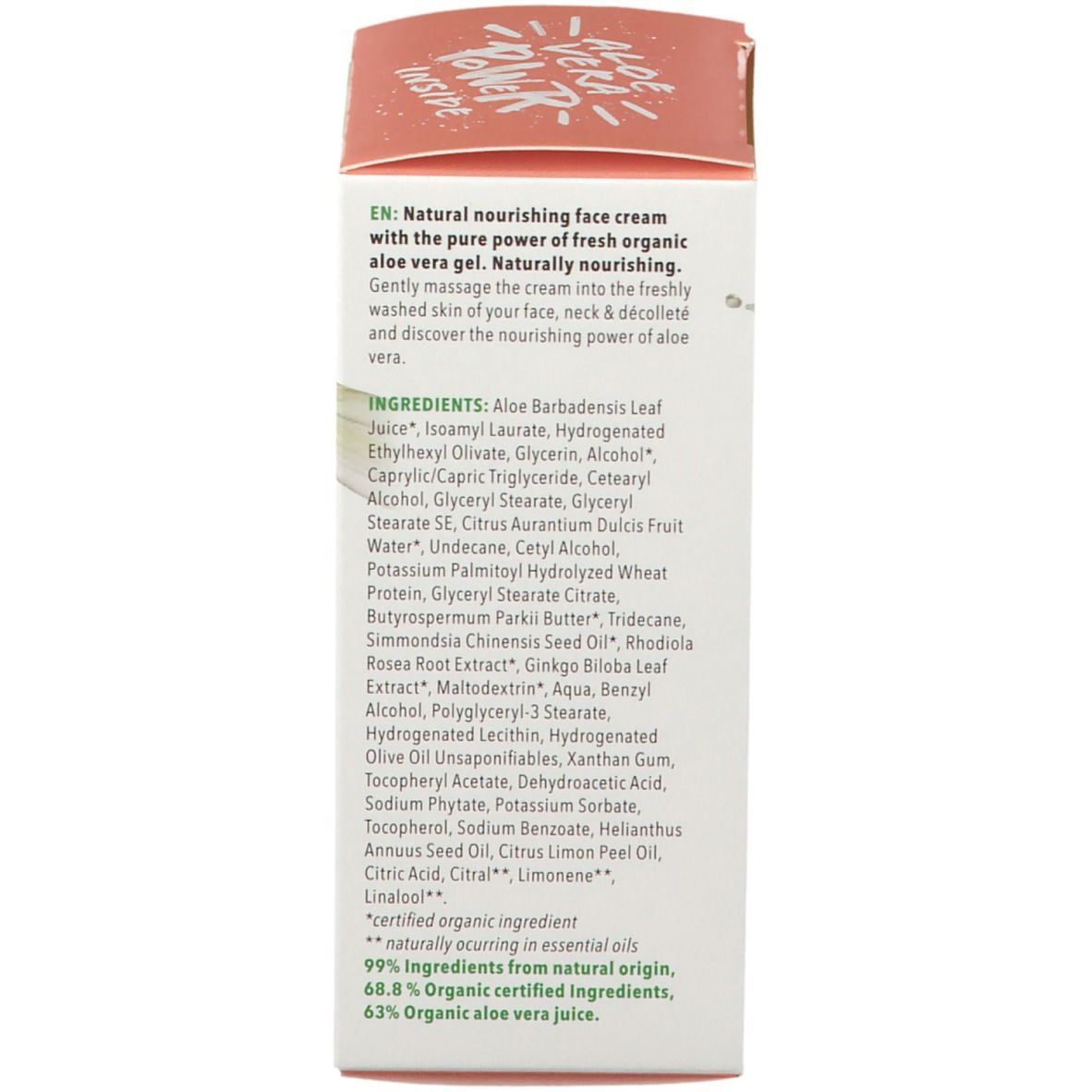 purasana® Aloe Vera pflegende Gesichtscreme