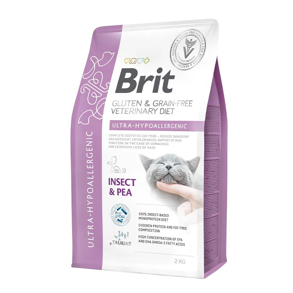 Brit Veterinary Diet - Cat - Ultra-hypoallergenic