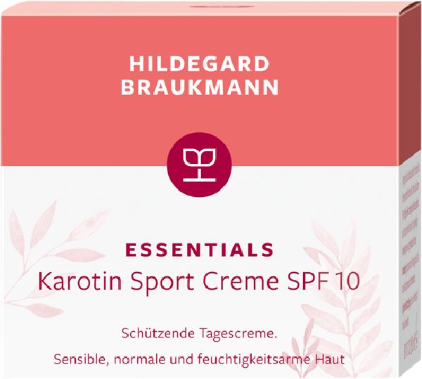 Hildegard Braukmann, Essentials Karotin Sport Creme SPF 10