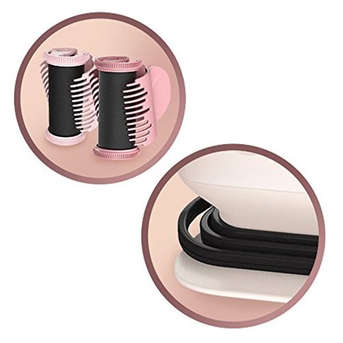 REMINGTON Lockenwickler H9100 PROluxe aufheizbar 20 Wickler 2 Größen OPTIheat