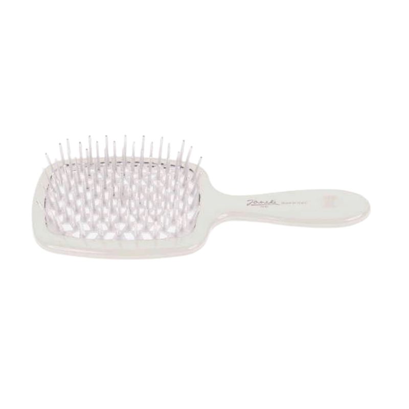 Janeke Spazzola per capelli bianco riccio bianco