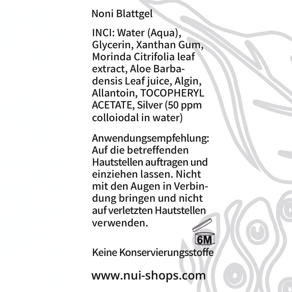 NUI NONI Blattgel 100ml