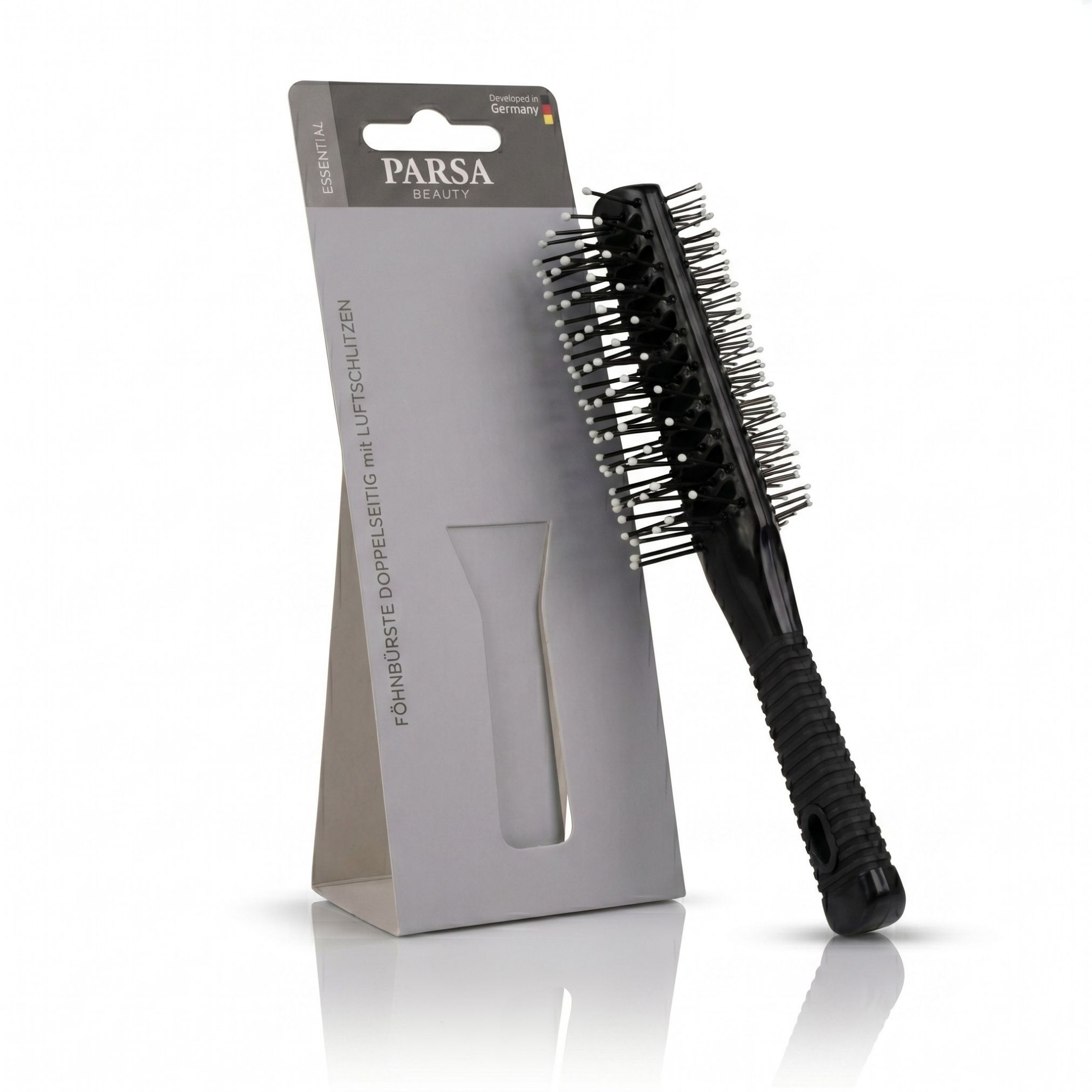 Parsa Beauty Essential Haarbürste Luftschlitz doppelseitig Styling 230 St