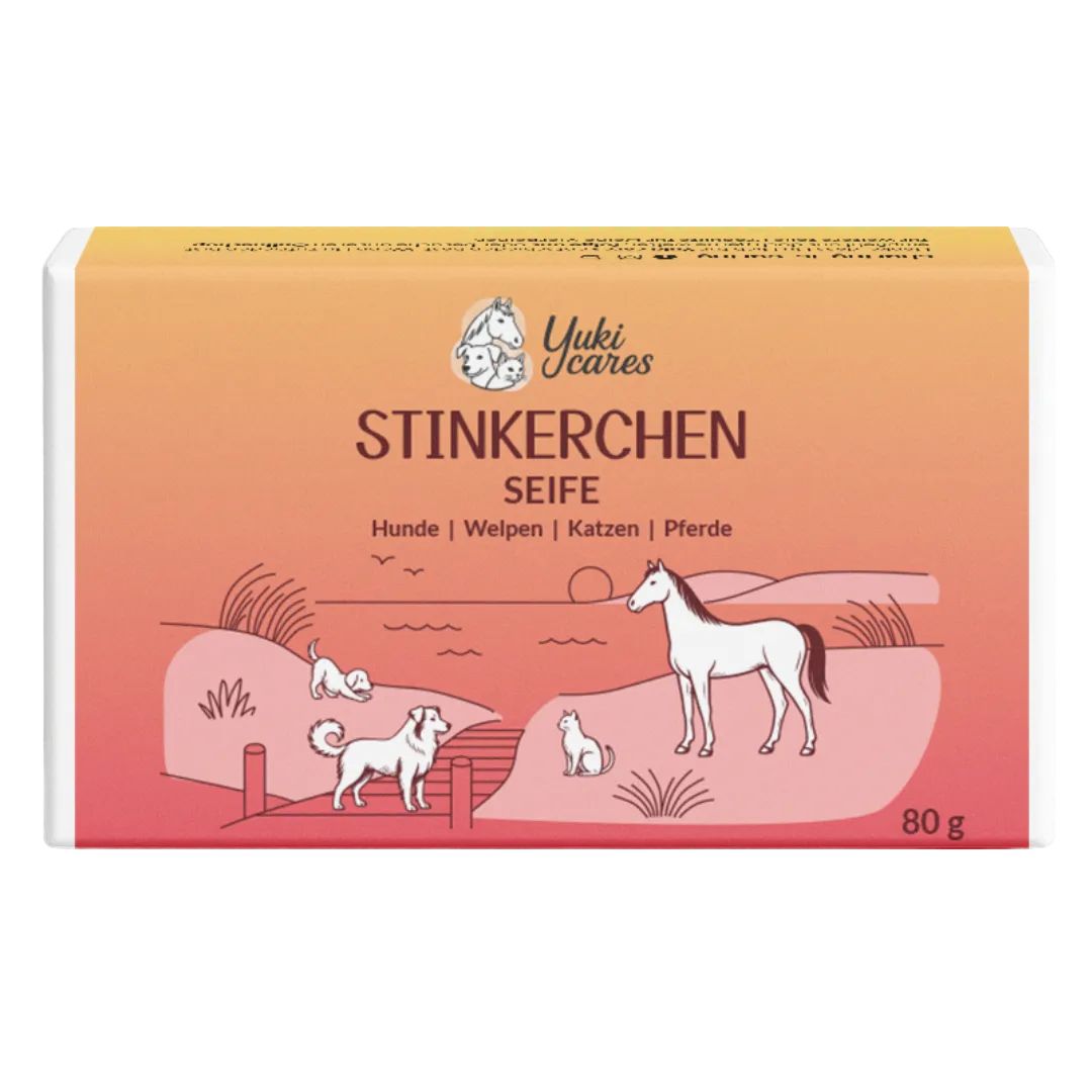 Yuki cares Stinkerchen Seife für Hunde, Katzen & Pferde